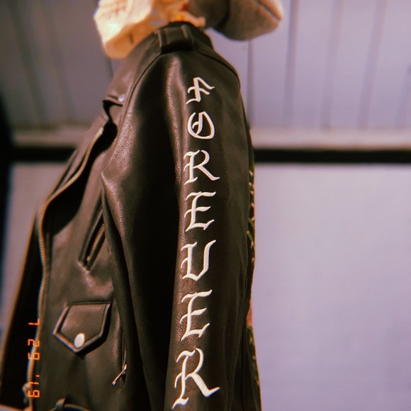 UNIF Always and Forever Moto Jacket size large - Picture 2 of 8